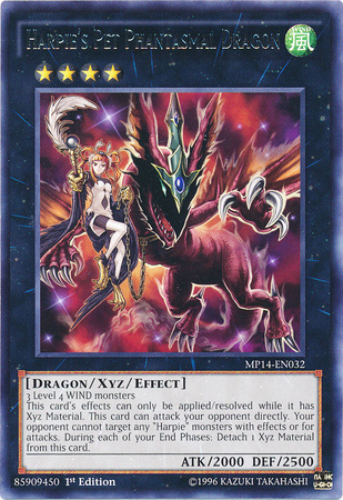 Harpie's Pet Phantasmal Dragon [MP14-EN032] Rare | Cracking-Singles