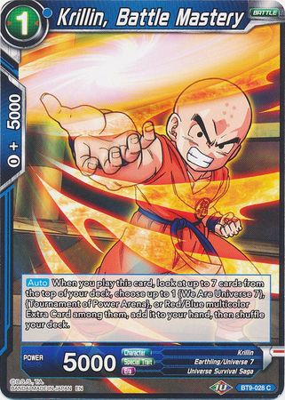 Krillin, Battle Mastery [BT9-028] | Cracking-Singles