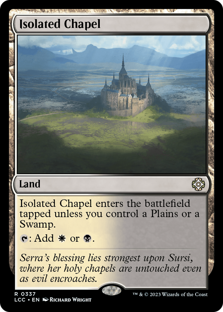 Isolated Chapel [The Lost Caverns of Ixalan Commander] | Cracking-Singles