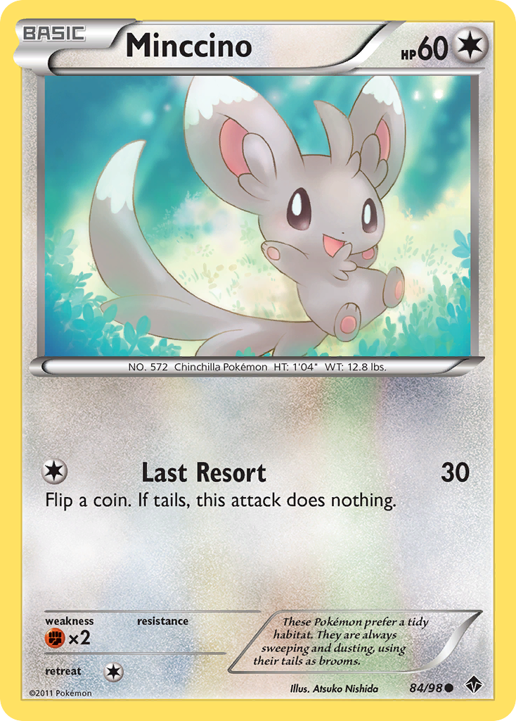 Minccino (84/98) [Black & White: Emerging Powers] | Cracking-Singles