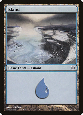 Island (235) [Shards of Alara] | Cracking-Singles