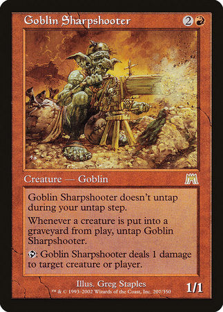 Goblin Sharpshooter [Onslaught] | Cracking-Singles