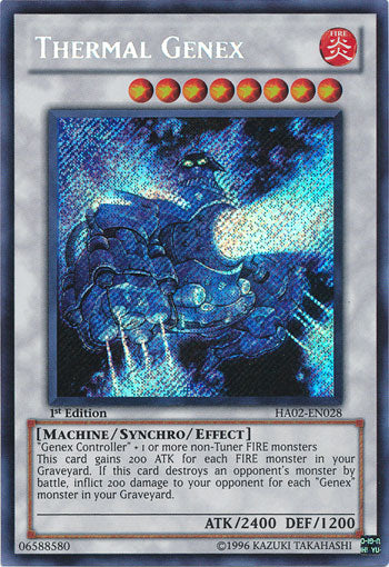 Thermal Genex [HA02-EN028] Secret Rare | Cracking-Singles