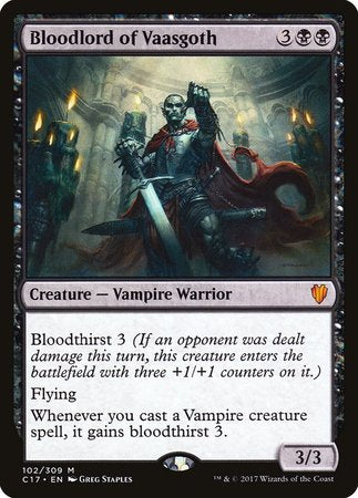 Bloodlord of Vaasgoth [Commander 2017] | Cracking-Singles