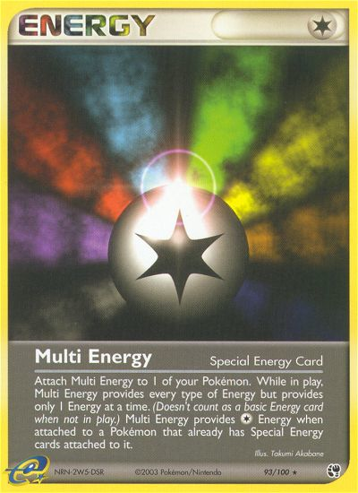 Multi Energy (93/100) [EX: Sandstorm] | Cracking-Singles