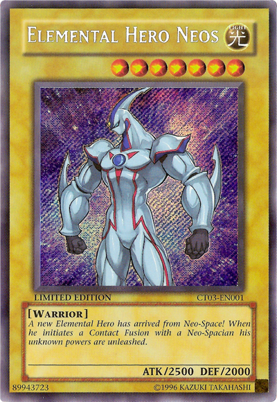 Elemental HERO Neos [CT03-EN001] Secret Rare | Cracking-Singles