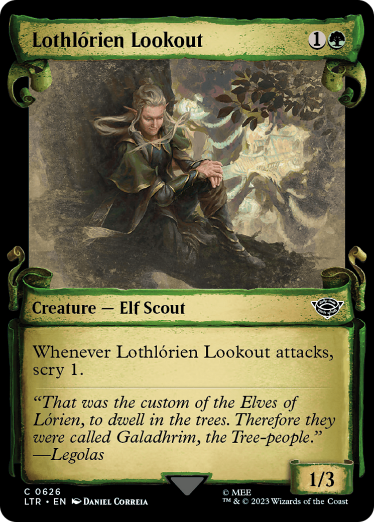 Lothlorien Lookout [The Lord of the Rings: Tales of Middle-Earth Showcase Scrolls] | Cracking-Singles