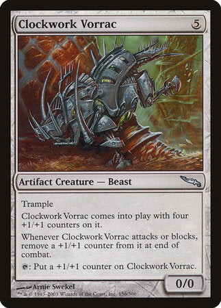 Clockwork Vorrac [Mirrodin] | Cracking-Singles