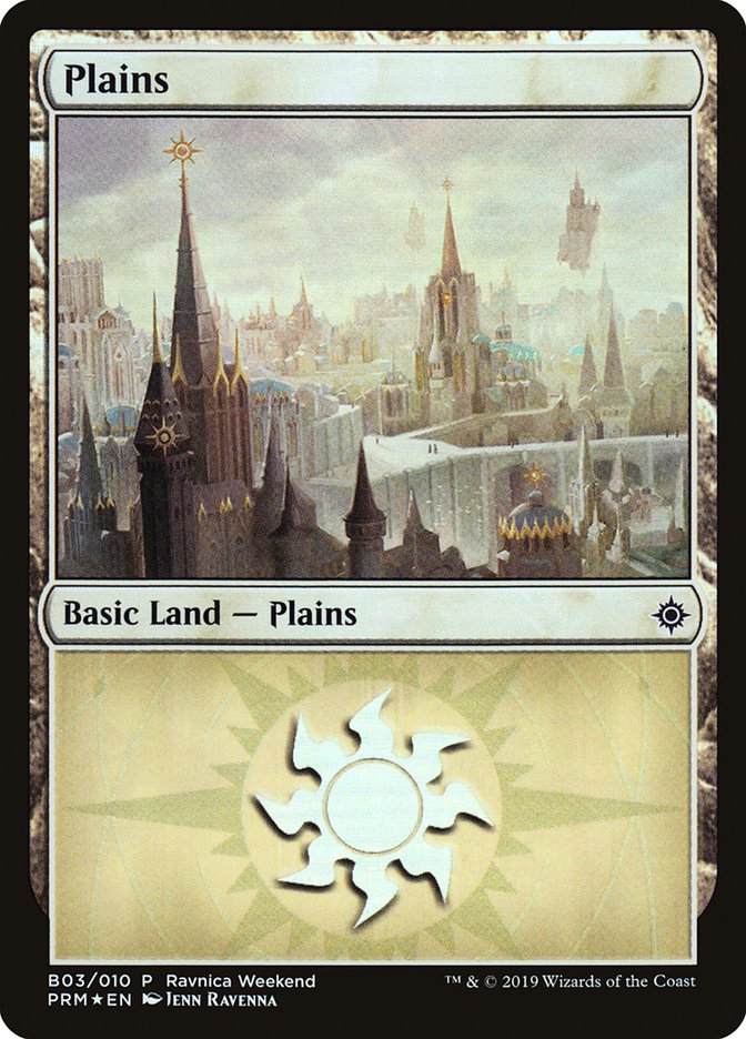 Plains (B03) [Ravnica Allegiance Guild Kit] | Cracking-Singles