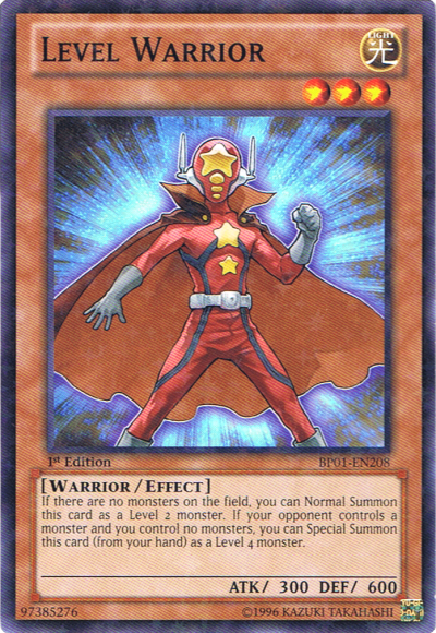 Level Warrior [BP01-EN208] Starfoil Rare | Cracking-Singles