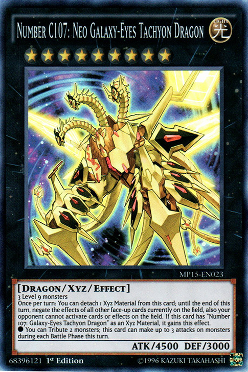 Number C107: Neo Galaxy-Eyes Tachyon Dragon [MP15-EN023] Super Rare | Cracking-Singles