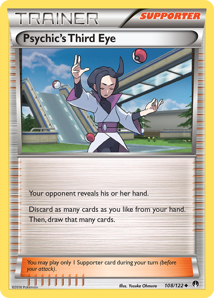 Psychic's Third Eye (108/122) [XY: BREAKpoint] | Cracking-Singles