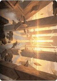 Skyclave Basilica Art Card [Zendikar Rising Art Series] | Cracking-Singles