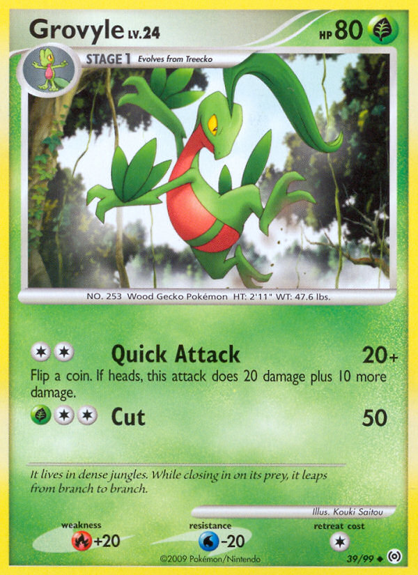 Grovyle (39/99) [Platinum: Arceus] | Cracking-Singles