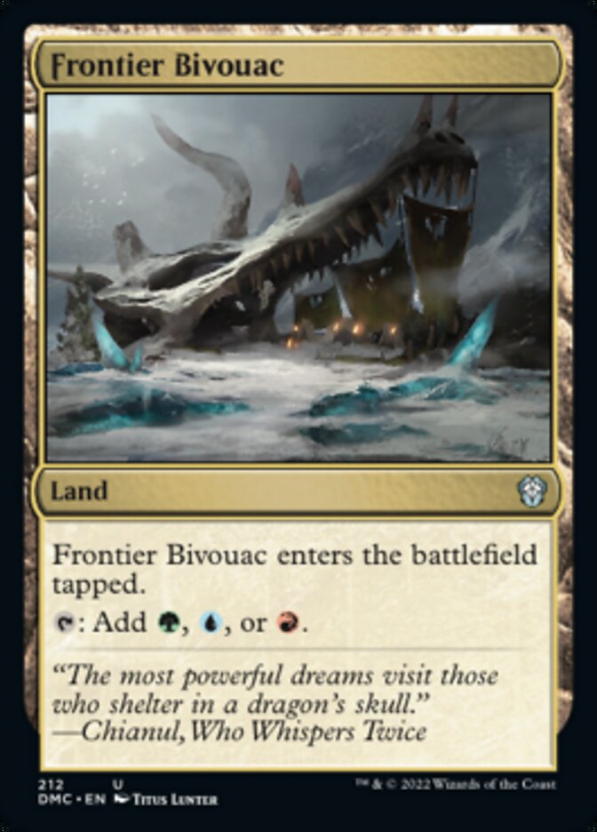 Frontier Bivouac [Dominaria United Commander] | Cracking-Singles