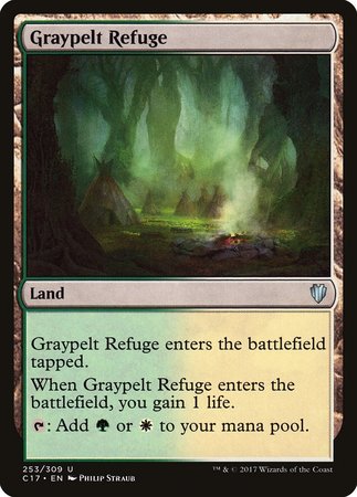 Graypelt Refuge [Commander 2017] | Cracking-Singles