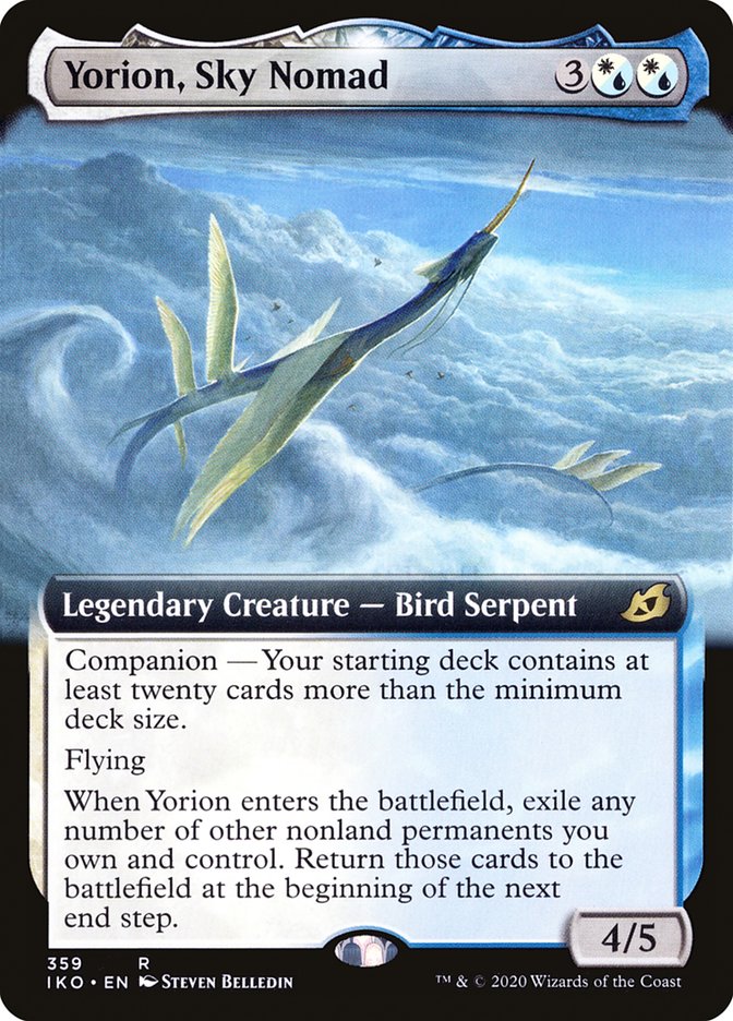 Yorion, Sky Nomad (Extended Art) [Ikoria: Lair of Behemoths] | Cracking-Singles