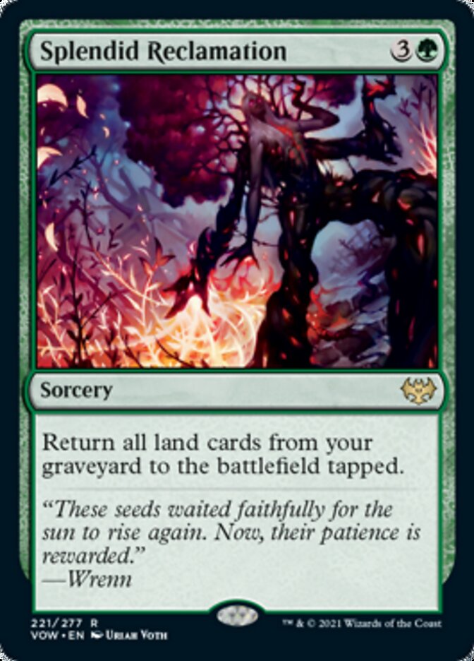 Splendid Reclamation [Innistrad: Crimson Vow] | Cracking-Singles