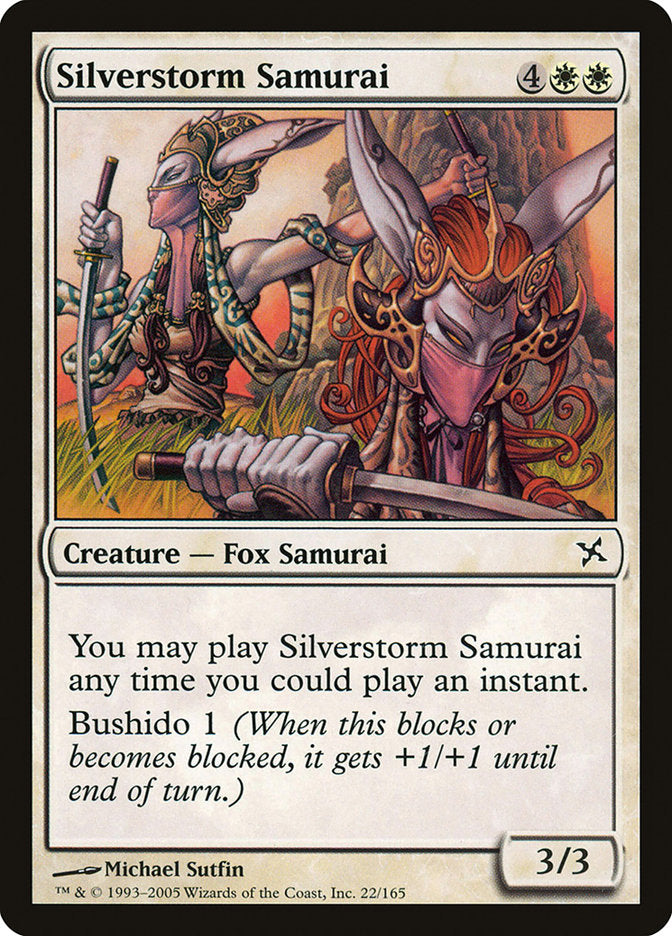 Silverstorm Samurai [Betrayers of Kamigawa] | Cracking-Singles