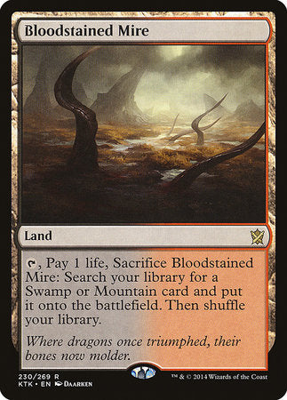 Bloodstained Mire [Khans of Tarkir] | Cracking-Singles