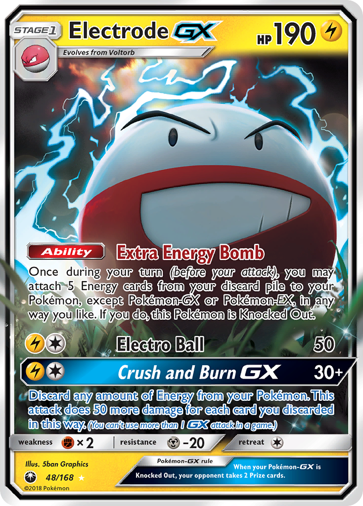 Electrode GX (48/168) [Sun & Moon: Celestial Storm] | Cracking-Singles