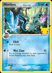 Mimikyu (SWSH136) (Delta Species) (Jumbo Card) [Sword & Shield: Black Star Promos] | Cracking-Singles