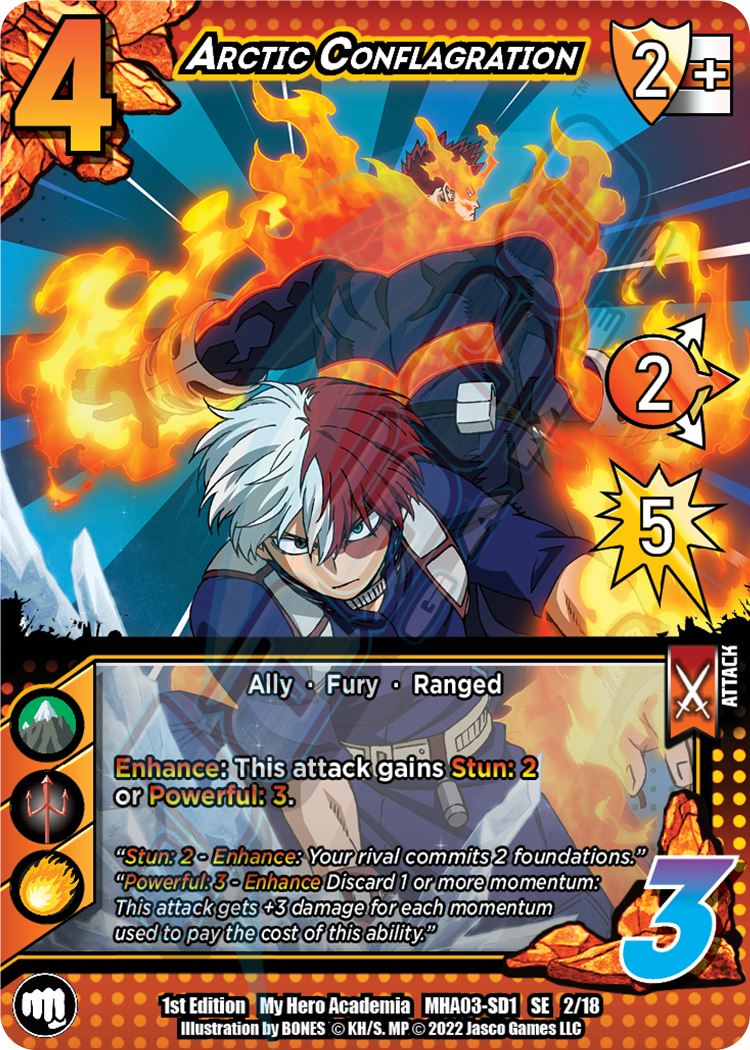 Arctic Conflagration [Endeavor Clash Deck] | Cracking-Singles