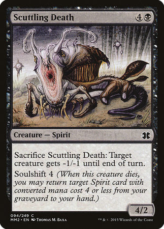 Scuttling Death [Modern Masters 2015] | Cracking-Singles