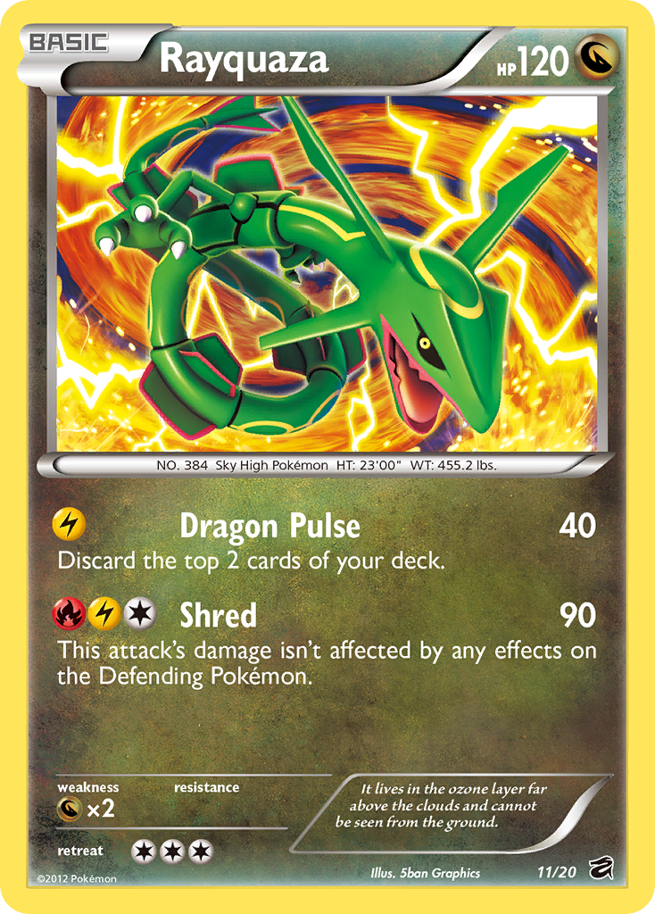 Rayquaza (11/20) [Black & White: Dragon Vault] | Cracking-Singles