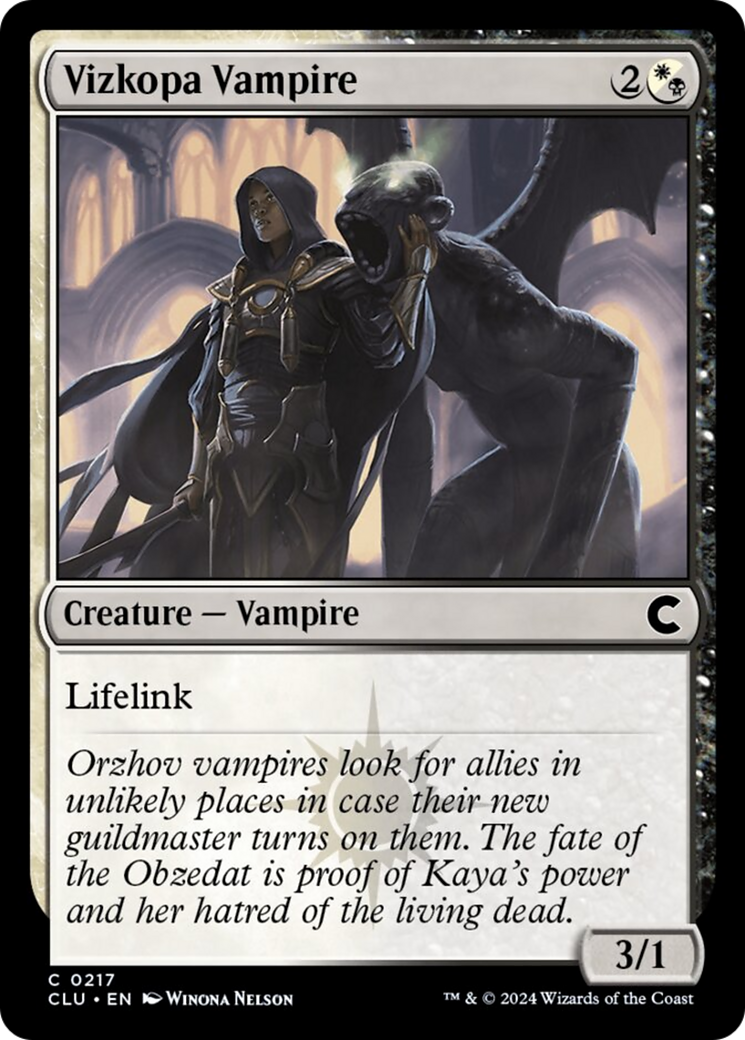 Vizkopa Vampire [Ravnica: Clue Edition] | Cracking-Singles