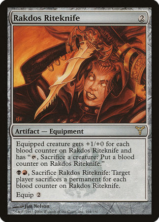 Rakdos Riteknife [Dissension] | Cracking-Singles