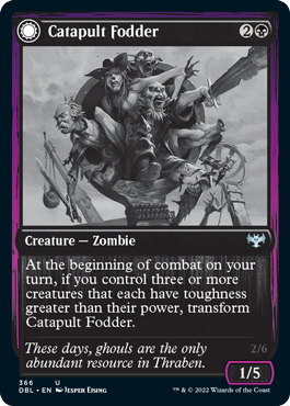 Catapult Fodder // Catapult Captain [Innistrad: Double Feature] | Cracking-Singles