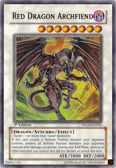 Red Dragon Archfiend [TDGS-EN041] Ultra Rare | Cracking-Singles