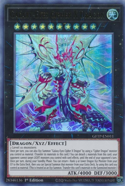 Galaxy-Eyes Cipher X Dragon [GFTP-EN011] Ultra Rare | Cracking-Singles