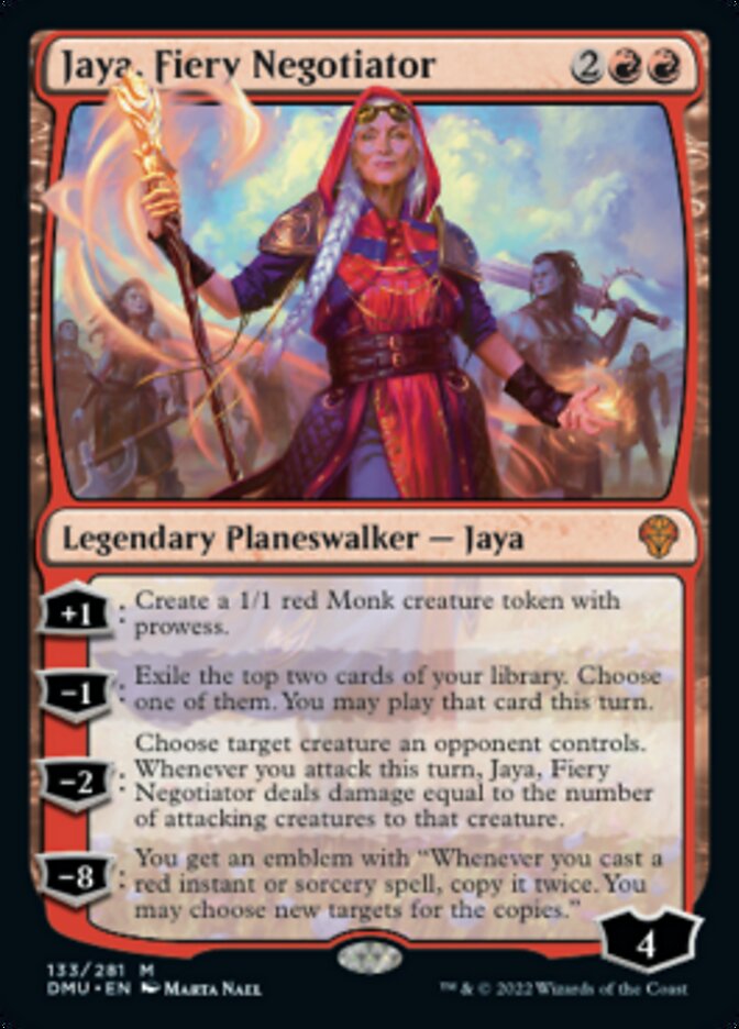 Jaya, Fiery Negotiator [Dominaria United] | Cracking-Singles