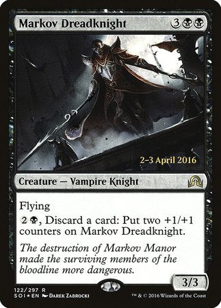 Markov Dreadknight [Shadows over Innistrad Promos] | Cracking-Singles