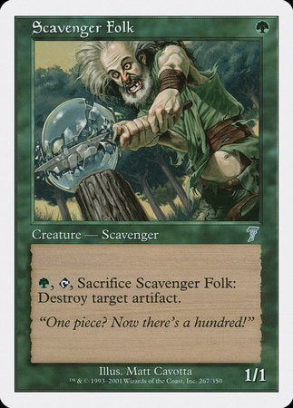 Scavenger Folk [Seventh Edition] | Cracking-Singles