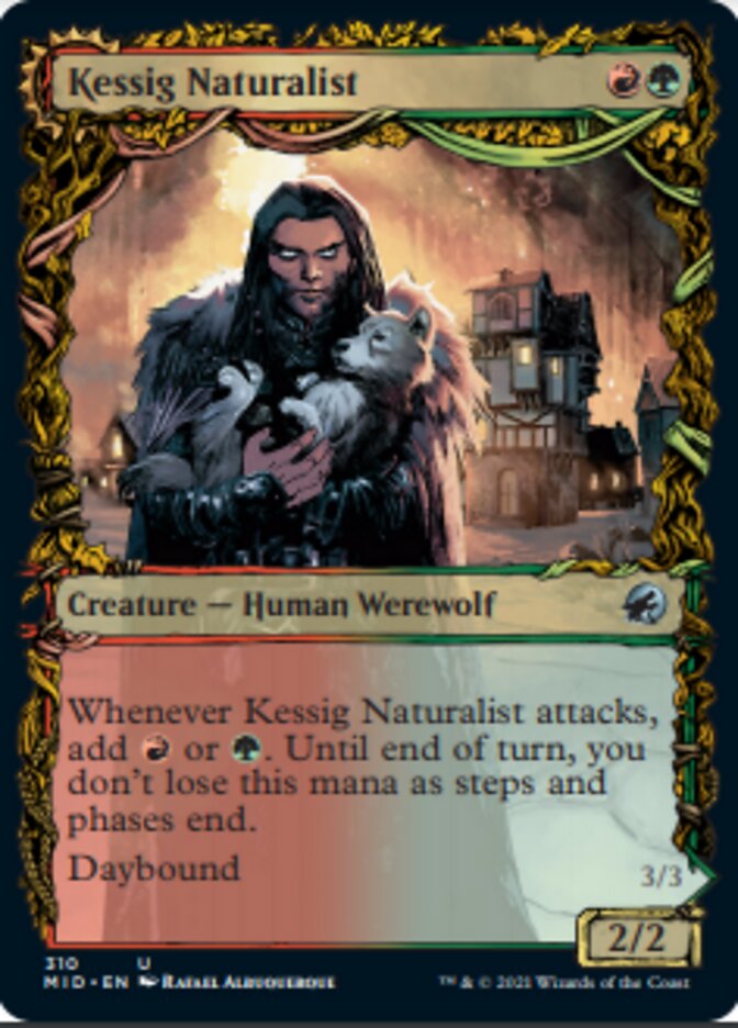 Kessig Naturalist // Lord of the Ulvenwald (Showcase Equinox) [Innistrad: Midnight Hunt] | Cracking-Singles