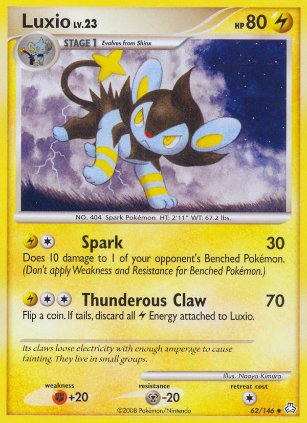 Luxio (62/146) [Diamond & Pearl: Legends Awakened] | Cracking-Singles