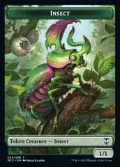 Ogre // Insect Double-sided Token [Streets of New Capenna Commander Tokens] | Cracking-Singles