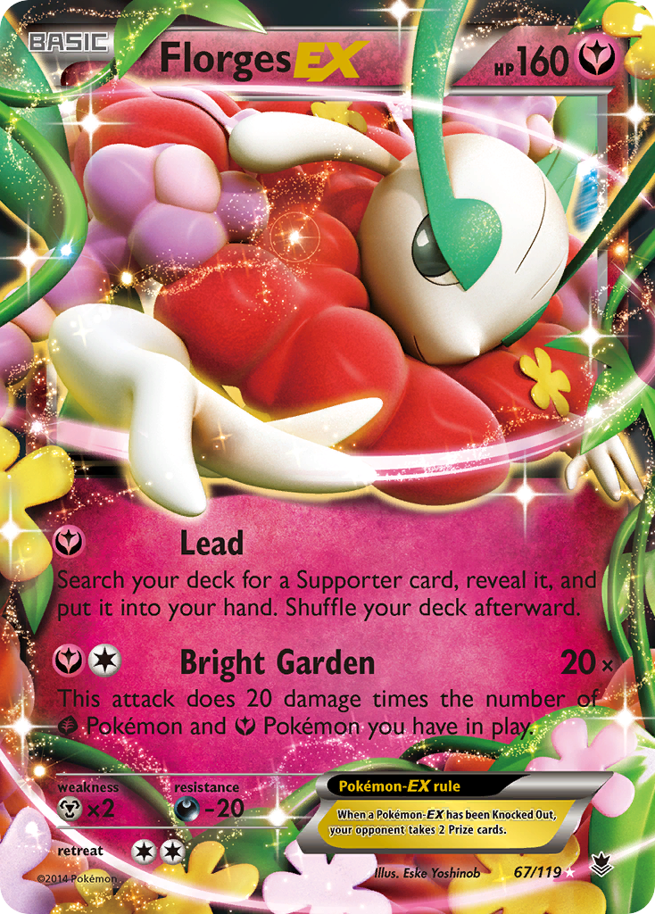 Florges EX (67/119) [XY: Phantom Forces] | Cracking-Singles