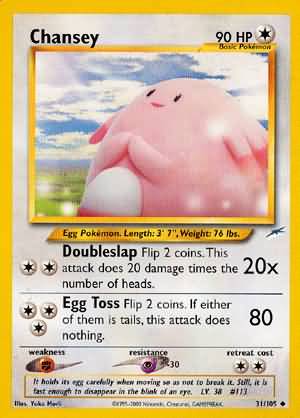 Chansey (31/105) [Neo Destiny Unlimited] | Cracking-Singles