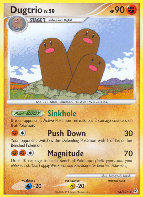 Dugtrio (24/127) [Platinum: Base Set] | Cracking-Singles