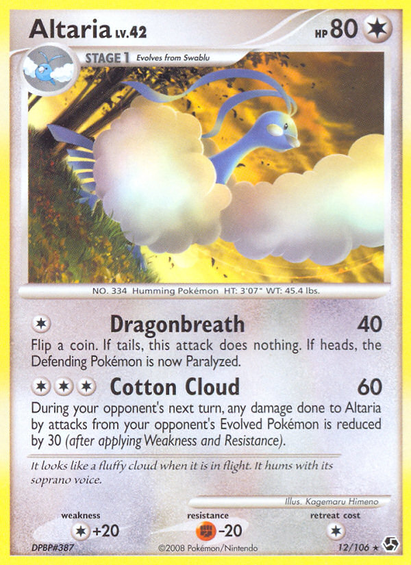 Altaria (12/106) [Diamond & Pearl: Great Encounters] | Cracking-Singles