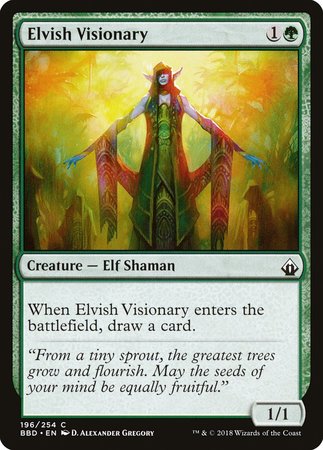 Elvish Visionary [Battlebond] | Cracking-Singles