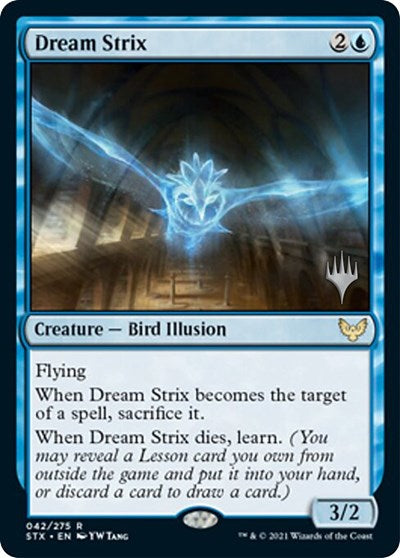 Dream Strix (Promo Pack) [Strixhaven: School of Mages Promos] | Cracking-Singles