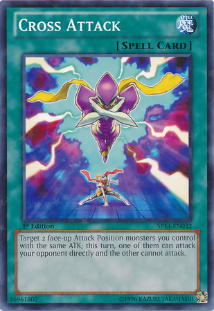 Cross Attack [SP14-EN032] Starfoil Rare | Cracking-Singles