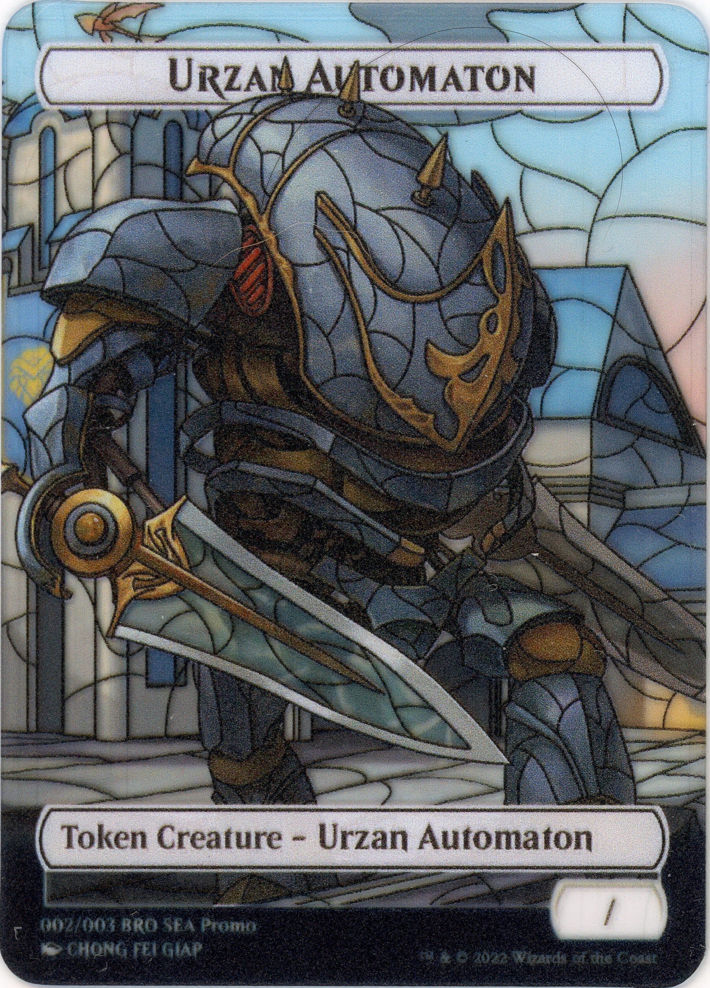 Urzan Automaton Token (SEA Exclusive) [The Brothers' War Tokens] | Cracking-Singles