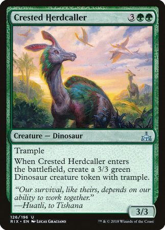 Crested Herdcaller [Rivals of Ixalan] | Cracking-Singles