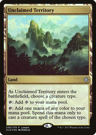 Unclaimed Territory [Ixalan Promos] | Cracking-Singles